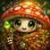 Colorful geometric animal avatar with vibrant shapes and patterns creating an engaging, memorable profile image.